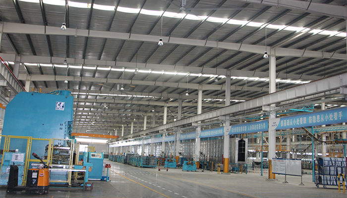 工厂工业大风扇安装
