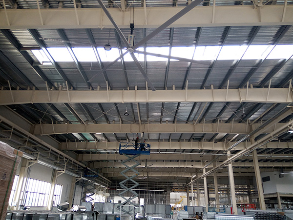 东莞工业大风扇在厂房车间的作用、优点